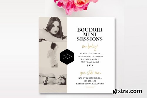 CM - Boudoir 5x5 Mini Session Template 2187218