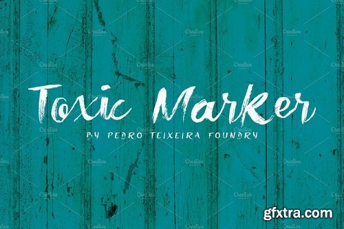 CM - Toxic Marker Font 1927895