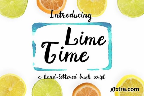 CM - Lime Time Handwritten Font 1863809