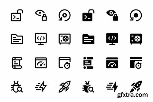 26 Web & Mobile Development Icons