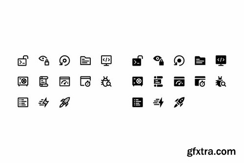 26 Web & Mobile Development Icons