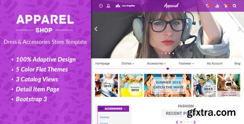 ThemeForest - Apparel v1.4.0 - Clothes and Accessories WooComerce Theme - 15945316