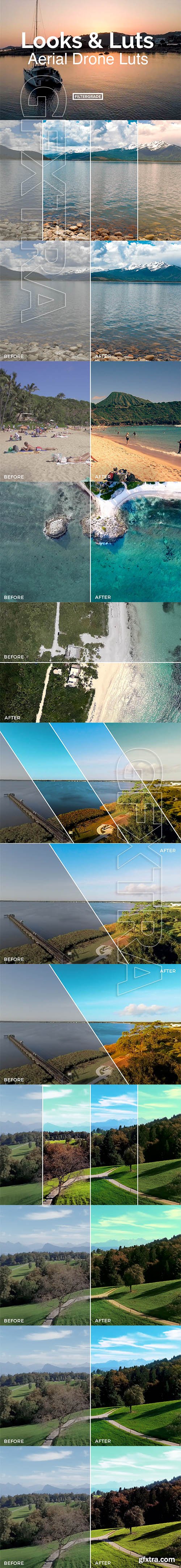 Looks and LUTs Aerial Drone LUTs