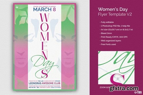 GraphicRiver - Womens Day Flyer Template V2 19408158