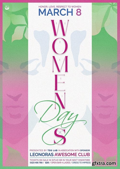 GraphicRiver - Womens Day Flyer Template V2 19408158