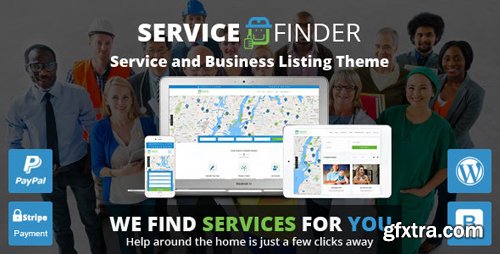 ThemeForest - Service Finder v3.2 - Provider and Business Listing WordPress Theme - 15208793