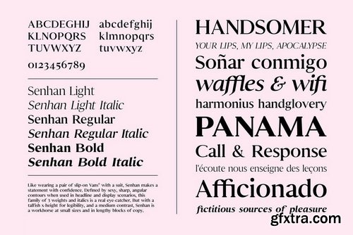 Senhan Font Family