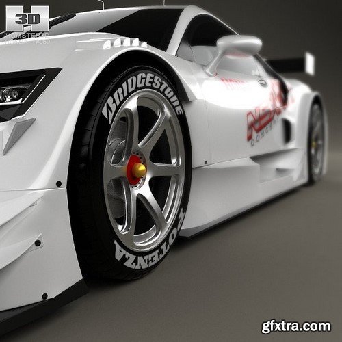 Honda NSX GT 2013 3D Model