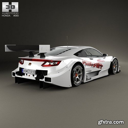 Honda NSX GT 2013 3D Model