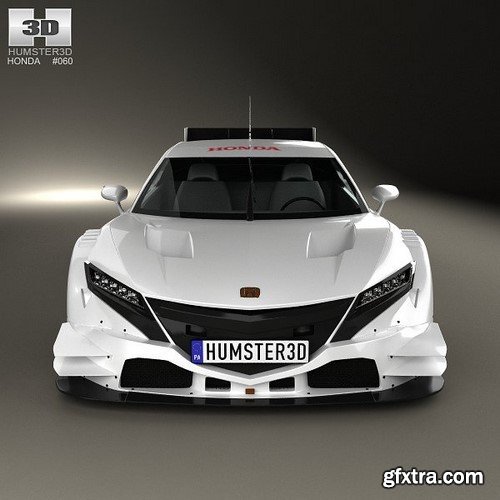 Honda NSX GT 2013 3D Model