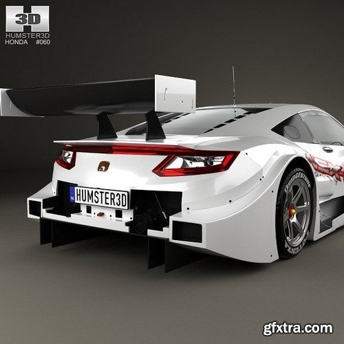 Honda NSX GT 2013 3D Model