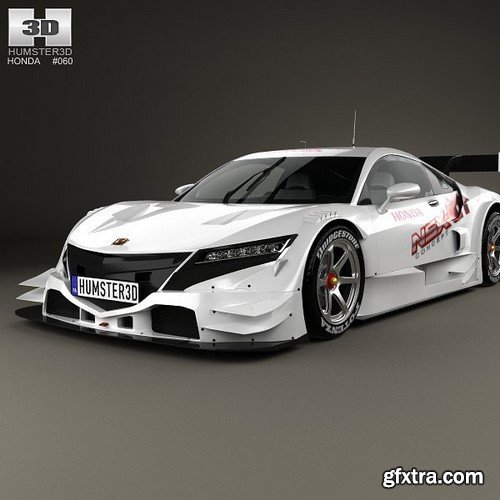 Honda NSX GT 2013 3D Model