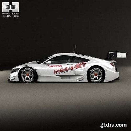 Honda NSX GT 2013 3D Model