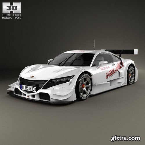 Honda NSX GT 2013 3D Model