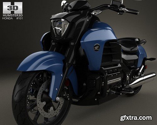 Honda Valkyrie GL1800C 2015 3D Model