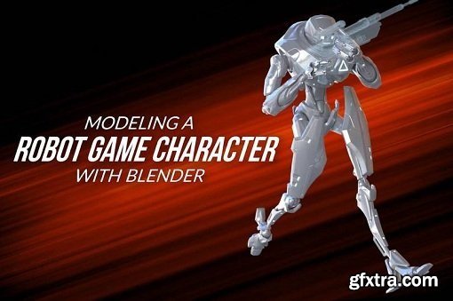 CGCookie - Modeling a Robot Game Character with Blender