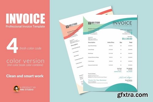 CM - Creative Invoice Template 1893813