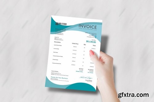 CM - Creative Invoice Template 1893813