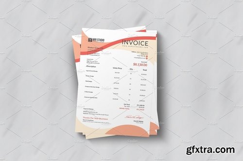 CM - Creative Invoice Template 1893813