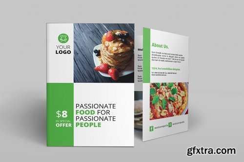 CM - Fast Food Bi-Fold Brochure 1927497