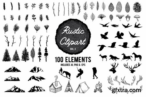 CM - Rustic Clipart Designs Vol 2 1913056