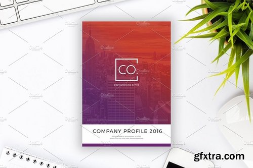 CM - Company Profile Indesign Template 1910534