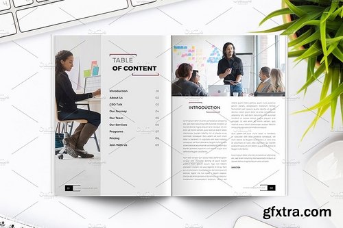 CM - Company Profile Indesign Template 1910534