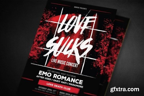 GraphicRiver - Anti Valentine Flyer 14381727