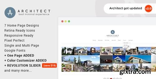 ThemeForest - Architect v2.4 - Creative Agency WordPress Theme - 13313434