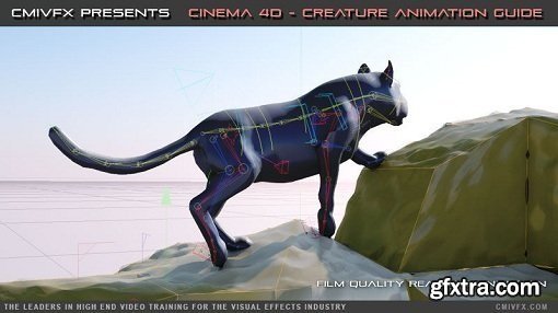 cmiVFX - Cinema 4D Creature Animation