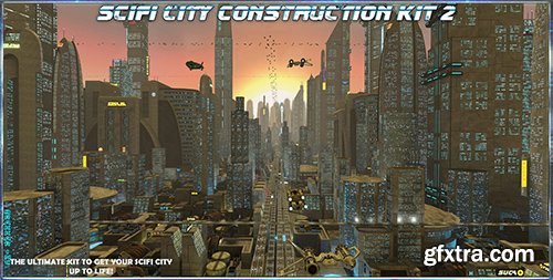 SciFi City Construction Set 2