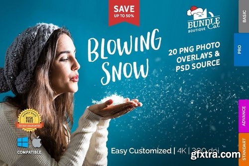 CM - 20+ Blowing Snow Kisses 2209956