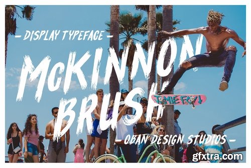 CM - McKinnon Brush Typeface 2211052