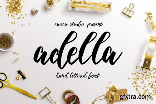 CM - Adella Handlettered Script 2207781