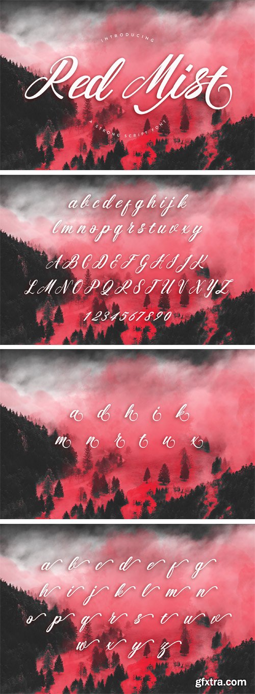 Red Mist Font