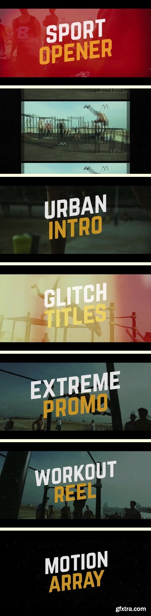 MA - Workout Promo by Jorkiy After Effects Templates 58152