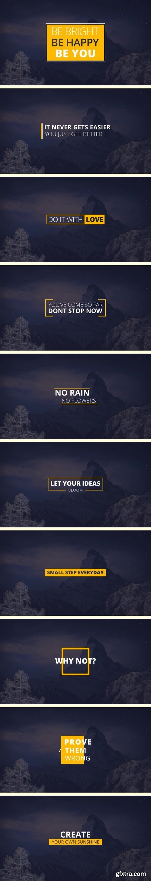 MA - 12 Creative Titles After Effects Templates 58012