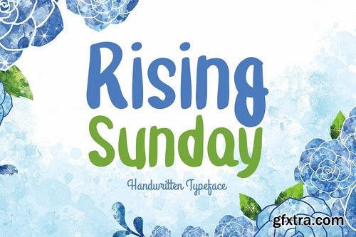 CM - Rising Sunday Typeface 2211083