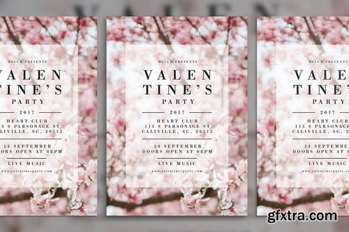 Valentine\'s Party Flyer