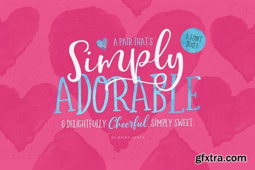 CM - The Simply Sweet Font Duo 1908744