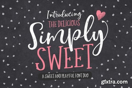 CM - The Simply Sweet Font Duo 1908744