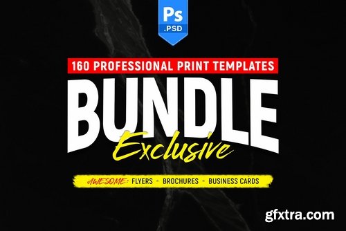 CM - 160 Print Templates Bundle 2103867