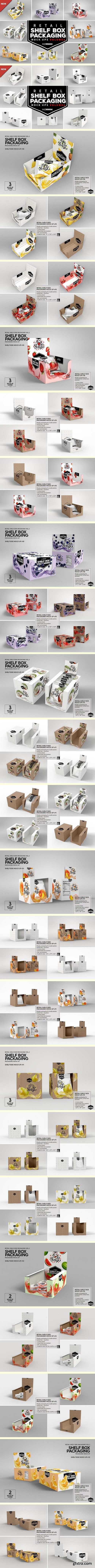 CM - Retail Shelf Box Packaging MockUps2 1788465