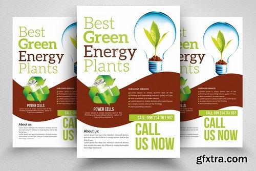 CM - 10 Save Energy Flyer Bundle Vol 01 2210597