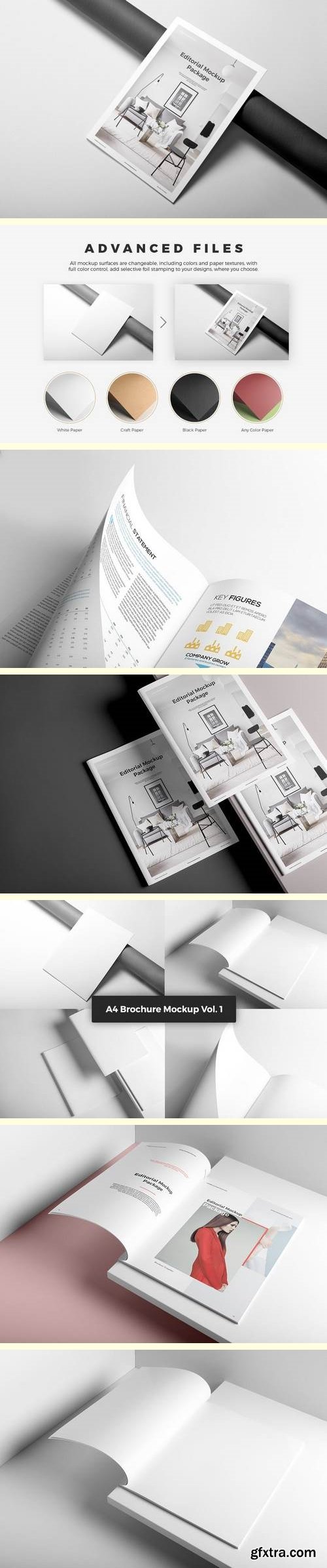 Portrait Brochure Mockup Vol. 1