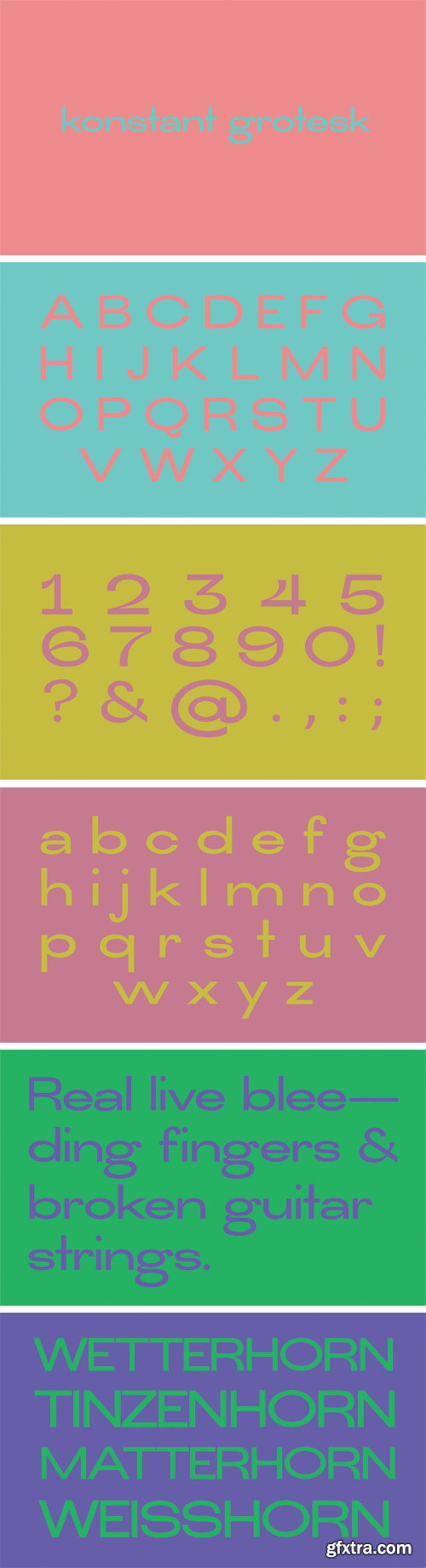 Konstant Grotesk Font