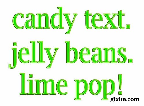 CM - Candy Text Effect 2211628