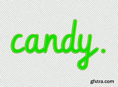 CM - Candy Text Effect 2211628