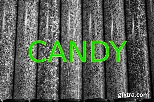 CM - Candy Text Effect 2211628