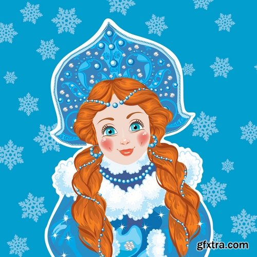 Different cartoon Snow Maidens 13 Eps